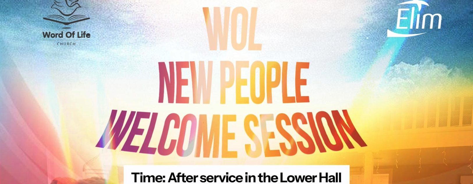 WOL New People Welcome Session